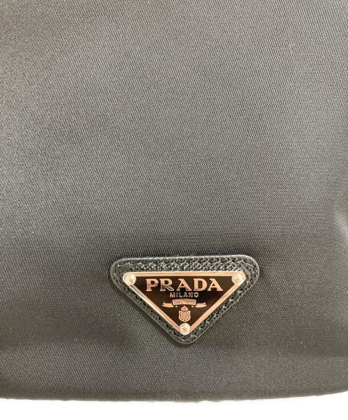 PRADA（プラダ）PRADA (プラダ) ナイロン巾着ポーチ ブラックの古着・服飾アイテム