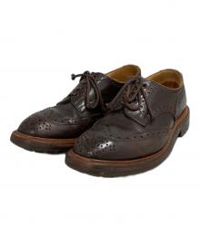 Tricker's（トリッカーズ）の古着「ウィングチップシューズ」｜ブラウン