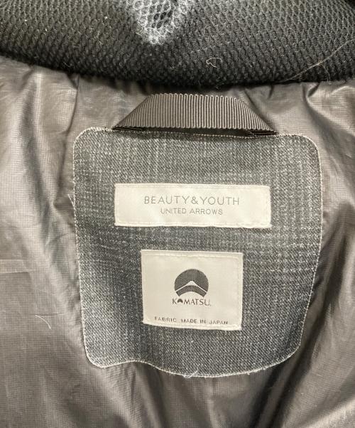 BEAUTY&YOUTH（ビューティーアンドユース）BEAUTY&YOUTH (ビューティーアンドユース) ダウンジャケット グレー サイズ:XLの古着・服飾アイテム
