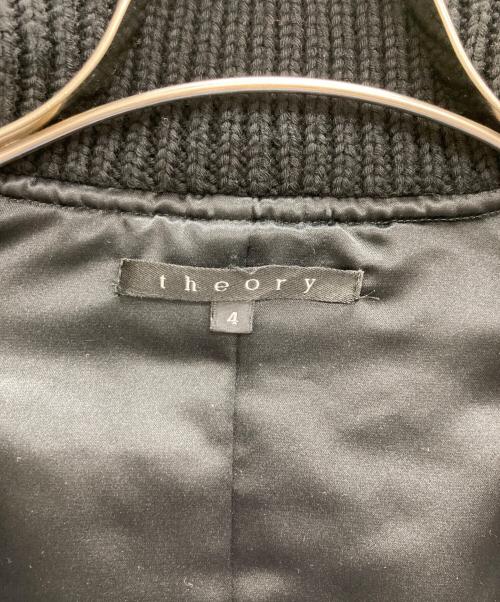 theory（セオリー）theory (セオリー) 切替ジャケット ブラック サイズ:4の古着・服飾アイテム