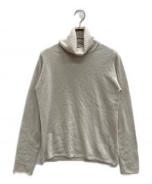 JOHNSTONS OF ELGIN（ジョンストンズオブエルガン）の古着「タートルネックニット」｜ベージュ