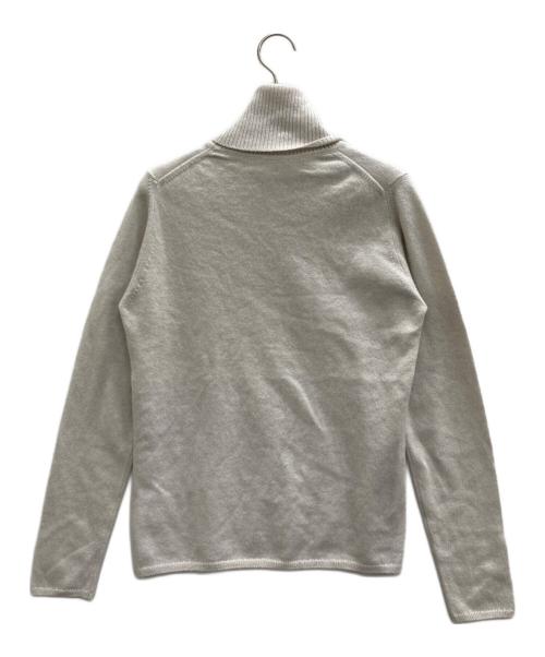 JOHNSTONS OF ELGIN（ジョンストンズオブエルガン）JOHNSTONS OF ELGIN (ジョンストンズオブエルガン) タートルネックニット ベージュ サイズ:Sの古着・服飾アイテム