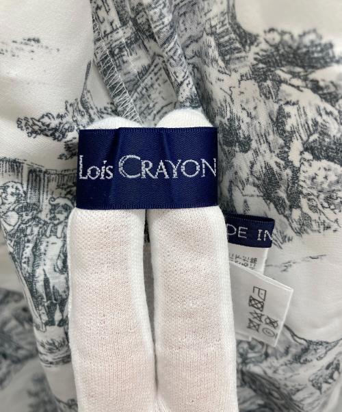 Lois CRAYON（ロイスクレヨン）Lois CRAYON (ロイスクレヨン) ブラウス ホワイト サイズ:Mの古着・服飾アイテム