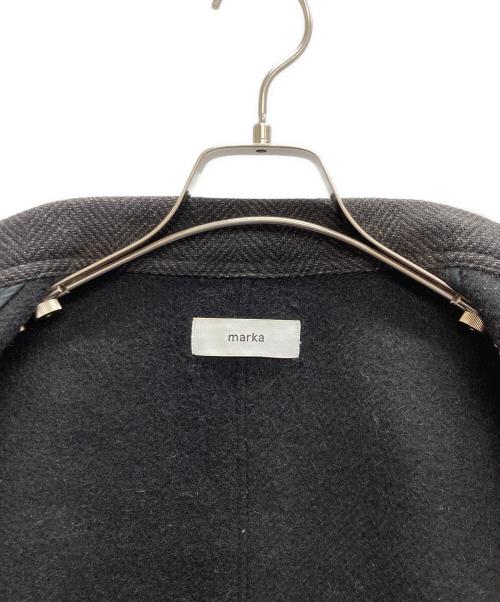 MARKA（マーカ）MARKA (マーカ) CUT OFF WORK JACKET SHORT グレー サイズ:2の古着・服飾アイテム