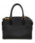 PRADA (プラダ) サフィアーノ2WAYバッグ ブラック：125000円