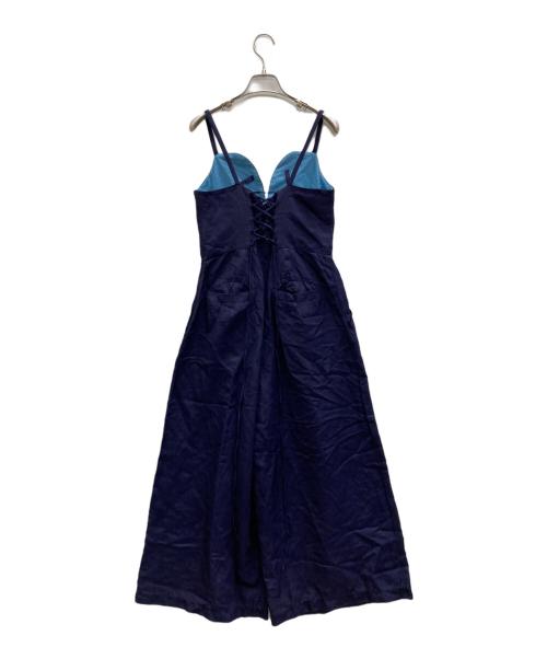 leur logette（ルールロジェット）leur logette (ルールロジェット) オールインワン ネイビー サイズ:1の古着・服飾アイテム