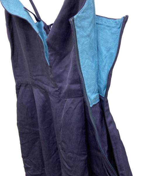 leur logette（ルールロジェット）leur logette (ルールロジェット) オールインワン ネイビー サイズ:1の古着・服飾アイテム