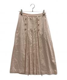 COACH（コーチ）の古着「プリーツスカート」｜ピンク