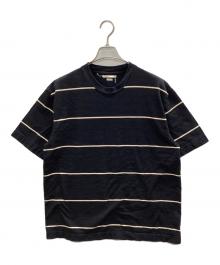 BLURHMS（ブラームス）の古着「C/NAPP Border Plain Tee」｜ブラック
