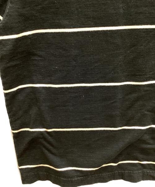 BLURHMS（ブラームス）BLURHMS (ブラームス) C/NAPP Border Plain Tee ブラック サイズ:2の古着・服飾アイテム