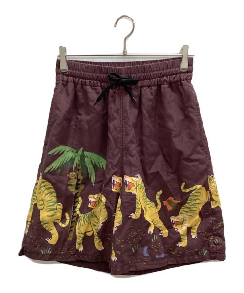ink（インク）ink (インク) タイガーショートパンツ ブラウン サイズ:Mの古着・服飾アイテム