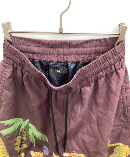 ink（インク）ink (インク) タイガーショートパンツ ブラウン サイズ:Mの古着・服飾アイテム