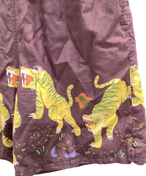 ink（インク）ink (インク) タイガーショートパンツ ブラウン サイズ:Mの古着・服飾アイテム