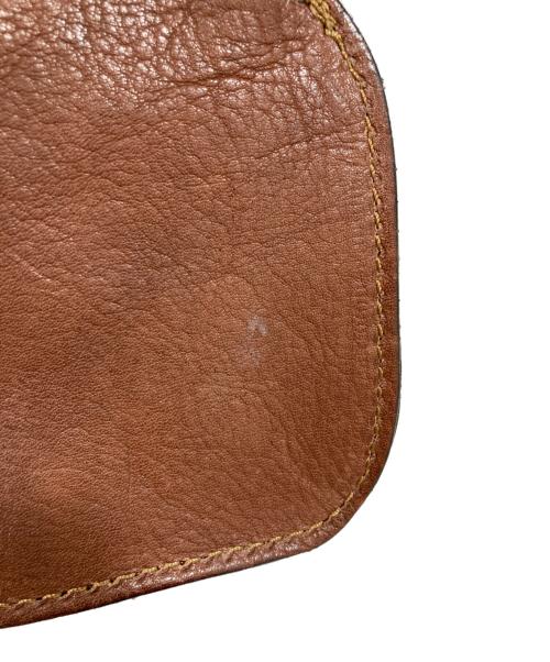 Herz（ヘルツ）Herz (ヘルツ) レザーベルトポーチ ブラウンの古着・服飾アイテム