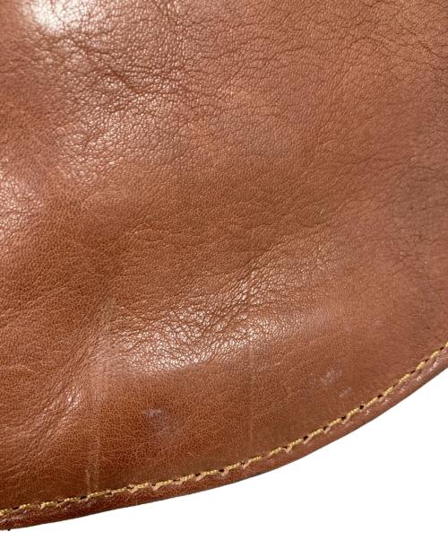 Herz（ヘルツ）Herz (ヘルツ) レザーベルトポーチ ブラウンの古着・服飾アイテム