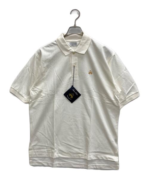 BROOKS BROTHERS（ブルックスブラザーズ）BROOKS BROTHERS (ブルックスブラザーズ) ポロシャツ ホワイト サイズ:Mの古着・服飾アイテム