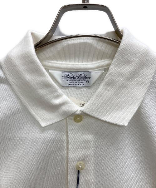 BROOKS BROTHERS（ブルックスブラザーズ）BROOKS BROTHERS (ブルックスブラザーズ) ポロシャツ ホワイト サイズ:Mの古着・服飾アイテム