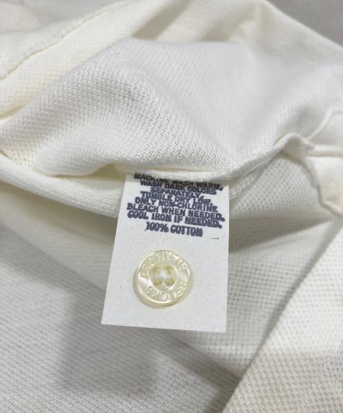 BROOKS BROTHERS（ブルックスブラザーズ）BROOKS BROTHERS (ブルックスブラザーズ) ポロシャツ ホワイト サイズ:Mの古着・服飾アイテム