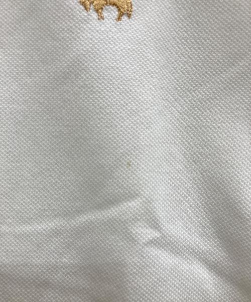 BROOKS BROTHERS（ブルックスブラザーズ）BROOKS BROTHERS (ブルックスブラザーズ) ポロシャツ ホワイト サイズ:Mの古着・服飾アイテム