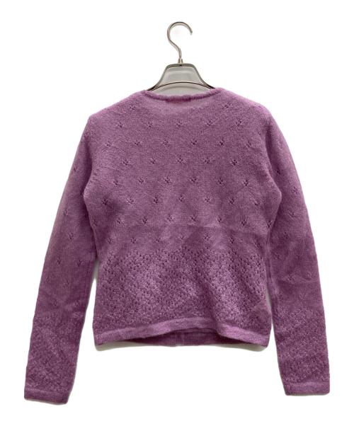 PS Paul Smith women（ポールスミス ウーメン）PS Paul Smith women (ポールスミス ウーメン) アンサンブルカーディガン パープル サイズ:Mの古着・服飾アイテム