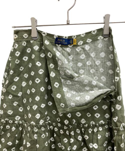 POLO RALPH LAUREN（ポロ・ラルフローレン）POLO RALPH LAUREN (ポロ・ラルフローレン) スカート グリーンの古着・服飾アイテム