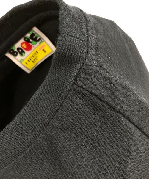 BAPE BY A BATHING APE（ベイプバイアベイシングエイプ）BAPE BY A BATHING APE (ベイプバイアベイシングエイプ) Tシャツ ブラック サイズ:Sの古着・服飾アイテム