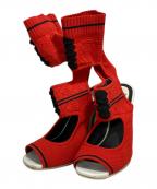 FENDIフェンディ）の古着「パンプス」｜レッド