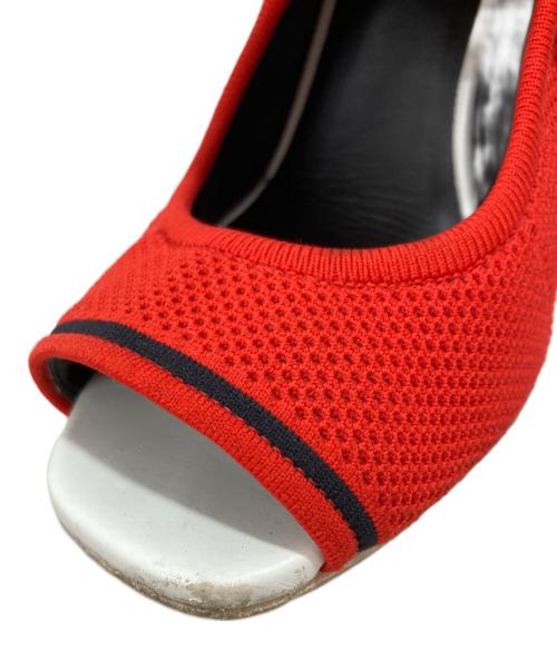 FENDI（フェンディ）FENDI (フェンディ) パンプス レッド サイズ:39の古着・服飾アイテム