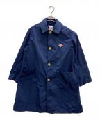 DANTONダントン）の古着「ステンカラーコート」｜ブルー