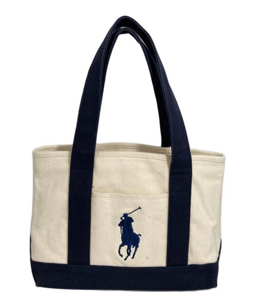 POLO RALPH LAUREN（ポロ・ラルフローレン）POLO RALPH LAUREN (ポロ・ラルフローレン) バッグ ベージュの古着・服飾アイテム
