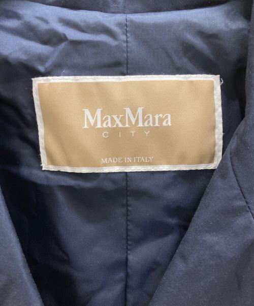 MaxMara（マックスマーラ）MaxMara (マックスマーラ) トレンチコート ネイビー サイズ:40の古着・服飾アイテム