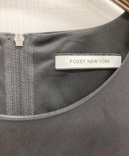FOXEY NEWYORK（フォクシーニューヨーク）FOXEY NEWYORK (フォクシーニューヨーク) ワンピース ブラック サイズ:38の古着・服飾アイテム