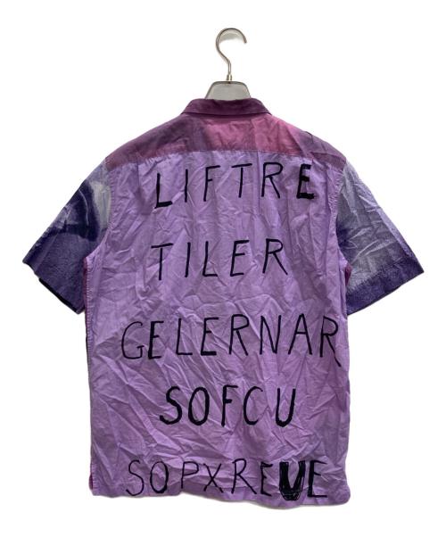 PAUL SMITH（ポールスミス）Paul Smith (ポールスミス) 半袖シャツ パープル サイズ:Lの古着・服飾アイテム