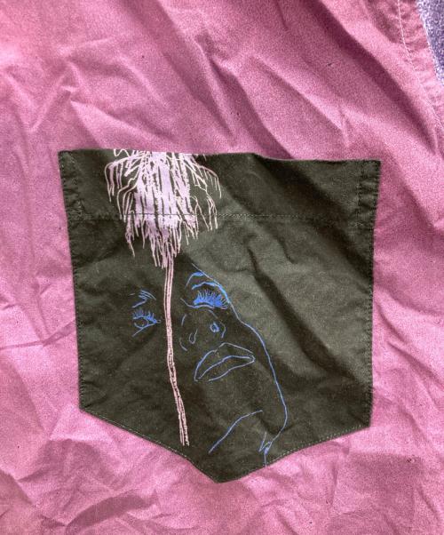 PAUL SMITH（ポールスミス）Paul Smith (ポールスミス) 半袖シャツ パープル サイズ:Lの古着・服飾アイテム