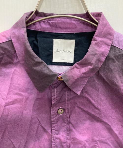 PAUL SMITH（ポールスミス）Paul Smith (ポールスミス) 半袖シャツ パープル サイズ:Lの古着・服飾アイテム