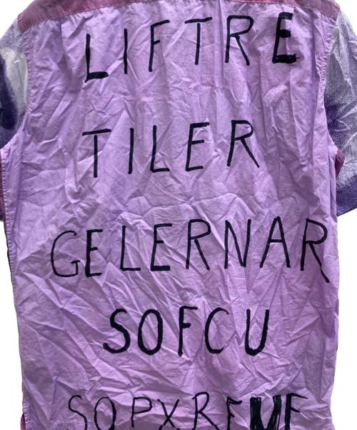 PAUL SMITH（ポールスミス）Paul Smith (ポールスミス) 半袖シャツ パープル サイズ:Lの古着・服飾アイテム