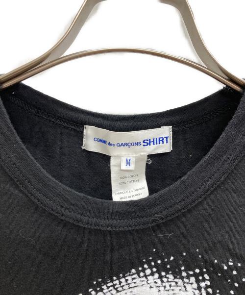 COMME des GARCONS SHIRT（コムデギャルソンシャツ）COMME des GARCONS SHIRT (コムデギャルソンシャツ) Tシャツ ブラック サイズ:Mの古着・服飾アイテム