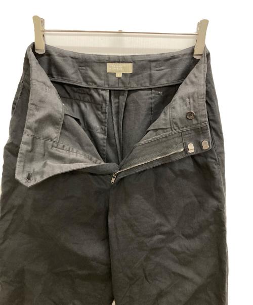 MARGARET HOWELL（マーガレットハウエル）MARGARET HOWELL (マーガレットハウエル) リネンコットンツイルパンツ ブラック サイズ:2の古着・服飾アイテム