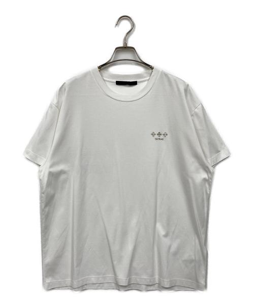 TATRAS（タトラス）TATRAS (タトラス) NUNKI ブランドロゴTシャツ ホワイト サイズ:3の古着・服飾アイテム