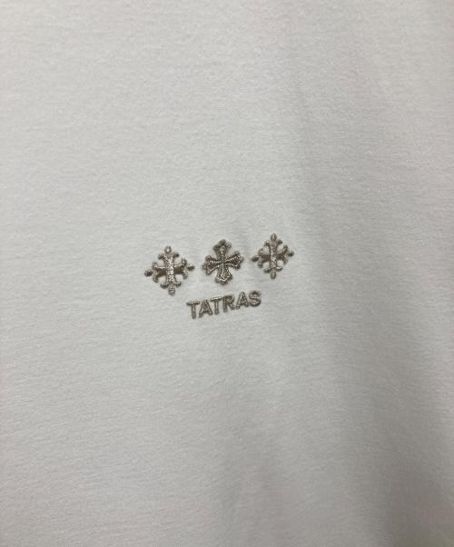 TATRAS（タトラス）TATRAS (タトラス) NUNKI ブランドロゴTシャツ ホワイト サイズ:3の古着・服飾アイテム