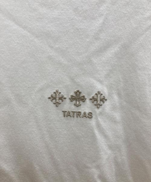 TATRAS（タトラス）TATRAS (タトラス) NUNKI ブランドロゴTシャツ ホワイト サイズ:3の古着・服飾アイテム