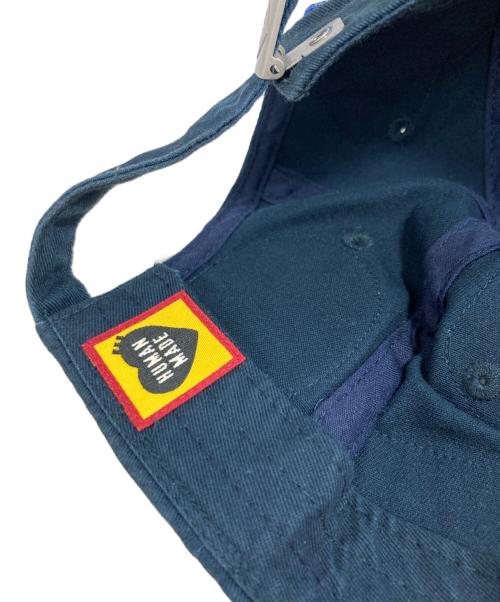 HUMAN MADE（ヒューマンメイド）HUMAN MADE (ヒューマンメイド) 6panel twill cap ネイビーの古着・服飾アイテム