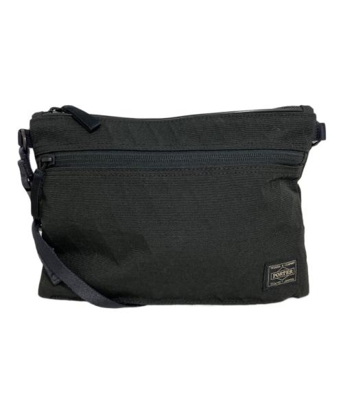 PORTER（ポーター）PORTER (ポーター) サコッシュ ブラックの古着・服飾アイテム