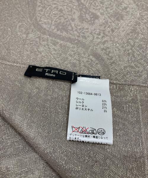 ETRO（エトロ）ETRO (エトロ) ストール オリーブの古着・服飾アイテム