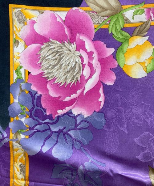 LEONARD（レオナール）LEONARD (レオナール) ストール ブラックの古着・服飾アイテム