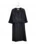 NINA RICCI（ニナリッチ）の古着「ジャケットセットワンピース」｜ブラック
