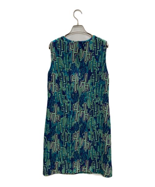 missoni（ミッソーニ）MISSONI (ミッソーニ) ワンピース グリーン サイズ:40の古着・服飾アイテム