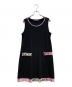 LEONARD（レオナール）の古着「ノースリーブワンピース」｜ブラック