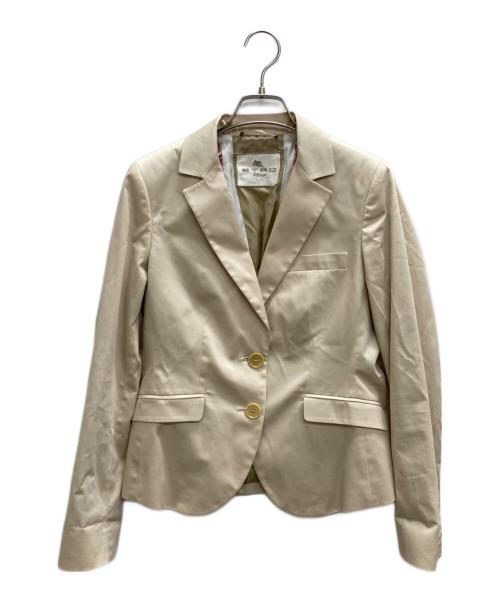ETRO（エトロ）ETRO (エトロ) ジャケット ベージュ サイズ:42の古着・服飾アイテム