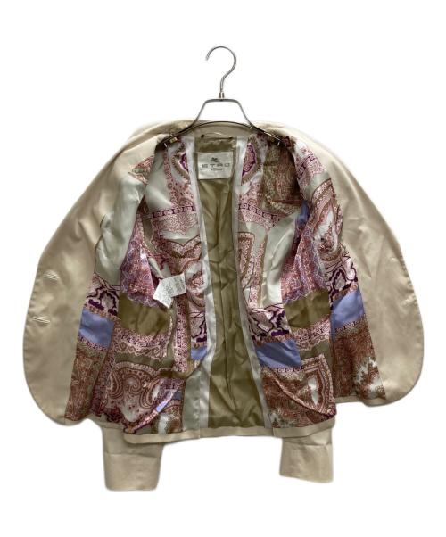 ETRO（エトロ）ETRO (エトロ) ジャケット ベージュ サイズ:42の古着・服飾アイテム